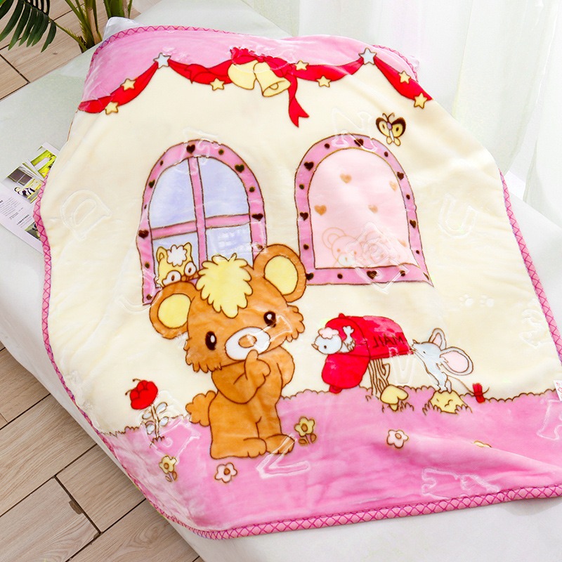 Baby Nursery Essentials - クラウド漫画ベビーブランケット | 二層新生児おくるみラップ | オールシーズン対応の柔らかくフォトジェニックな保育園の必需品