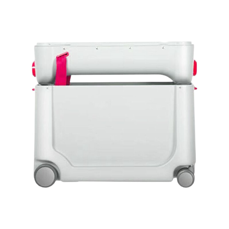 Baby Nursery Trolley - 子供用コンバーチブルスリープスーツケース - 3-in-1トラベルベッド＆飛行機用ライドオンラゲッジ、安全ベルト付きポータブルベビーベッドボックス