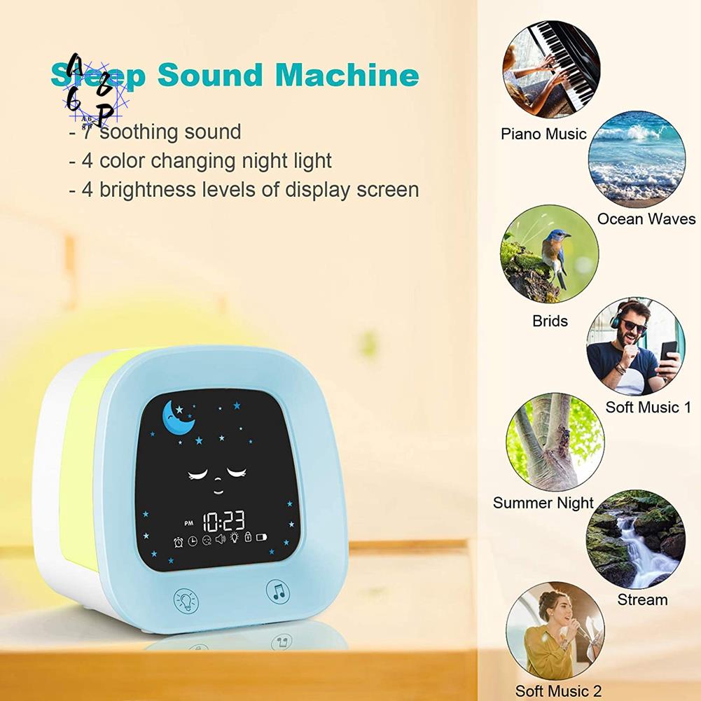 A68P-1セット目覚まし時計 子供用目覚まし時計 子供用睡 - Sound Sleep Trainer Clock のレビューと価格