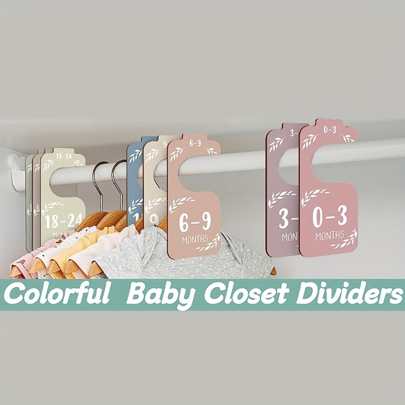 8 個の木製ベビークローゼットディバイダーベビー服オーガナイ - Baby Nursery Wardrobe のレビューと価格