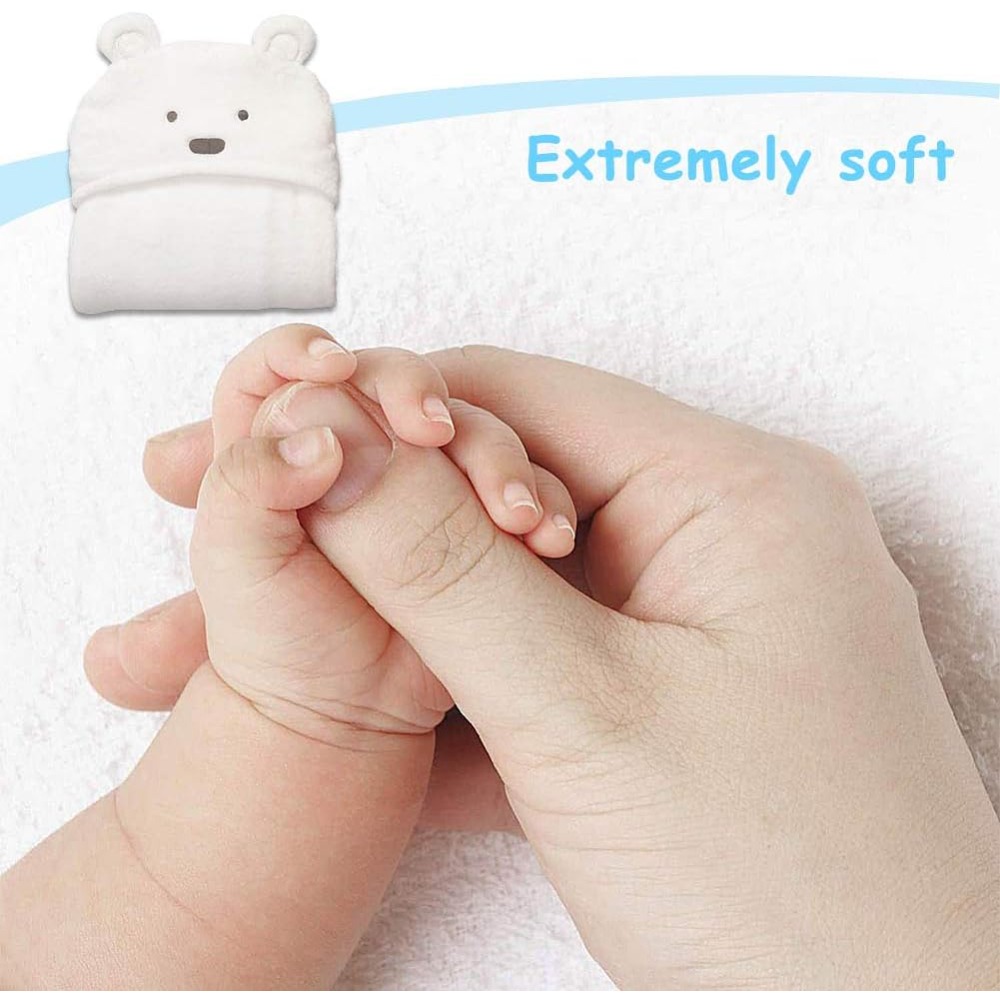 かわいいクマのフード付きタオル 子供用 バスタオル ソフト保 - Baby Nursery Boy のレビューと価格