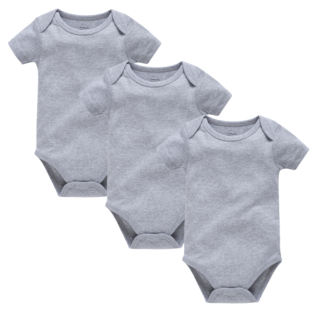 Kavkas 3 個 5 個赤ちゃん男の子女の子服固体白半袖 - Baby Nursery Ideas Boy のレビューと価格
