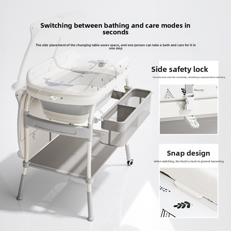 Babyfond 3-in-1 おむつ交換台 ベビーケアテー - Baby Nursery Wardrobe のレビューと価格