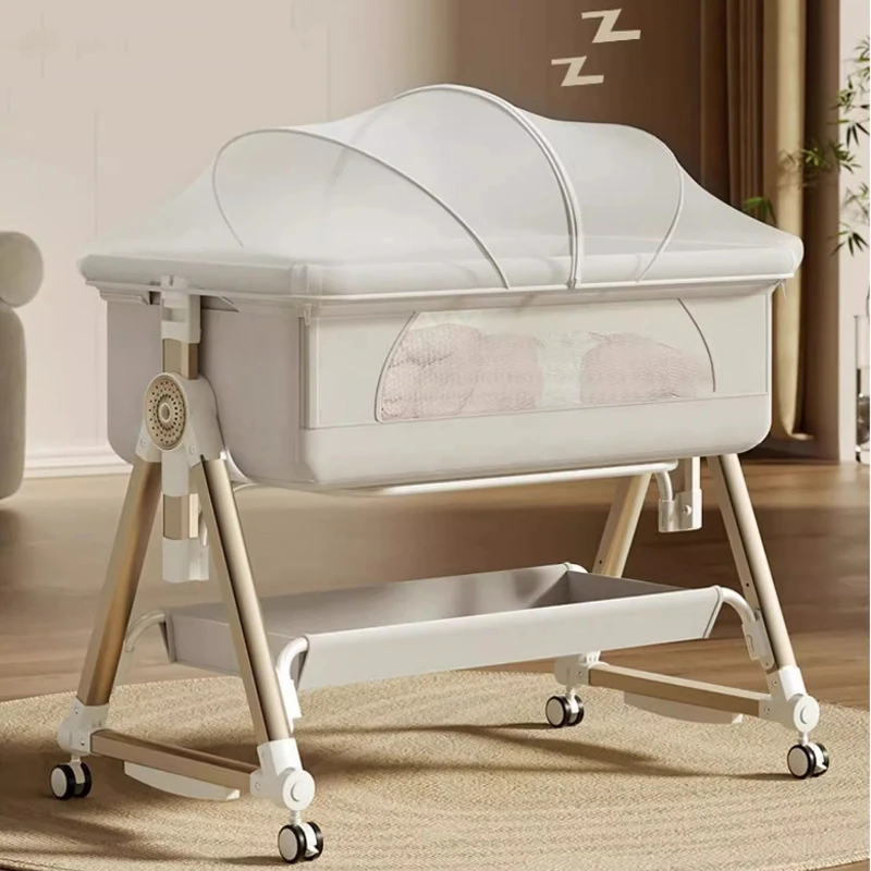8in1多機能スマートベビーベッド 折りたたみ式トラベルデザ - Baby Nursery Trolley のレビューと価格