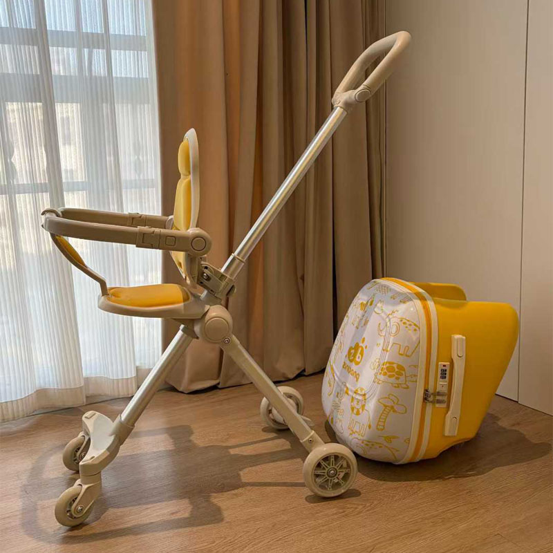 旅行用子供用荷物ケース 赤ちゃんが乗って歩けるベビーケース  - Baby Nursery Trolley のレビューと価格