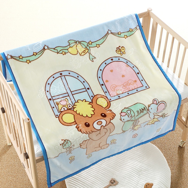 クラウド漫画ベビーブランケット |   二層新生児おくるみラ - Baby Nursery Essentials のレビューと価格