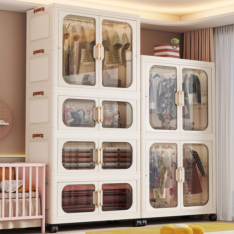 設置不要の折りたたみ式ベビーワードローブ – リビングルーム - Baby Nursery Wardrobe のレビューと価格