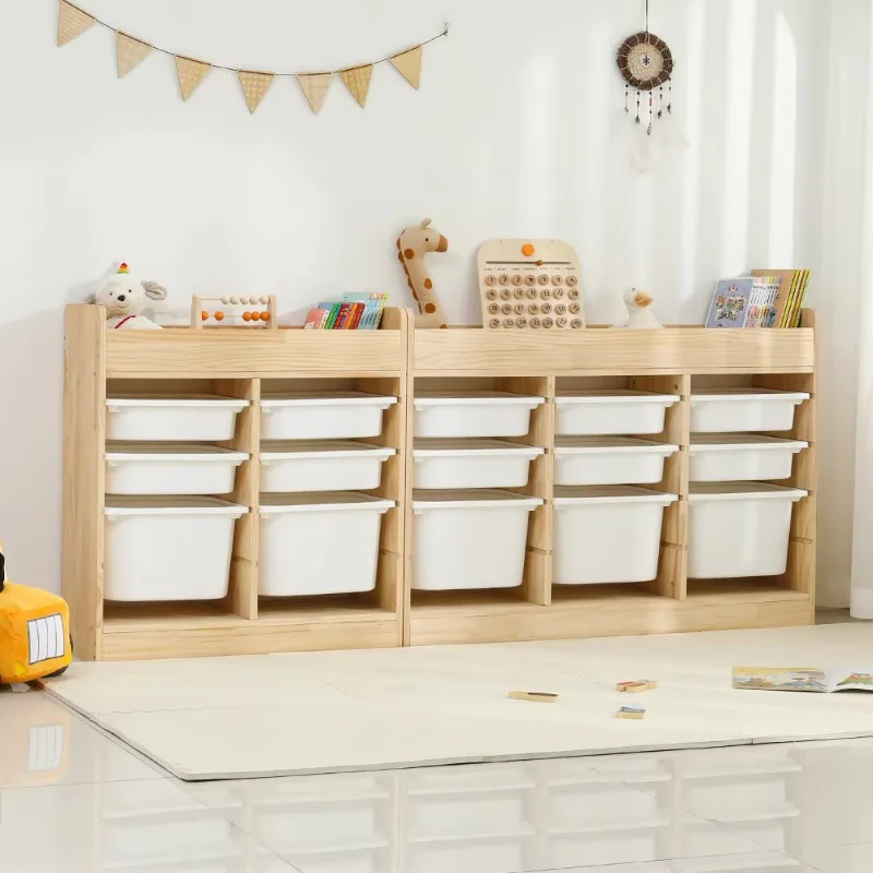 子供用おもちゃロッカー リビングルーム ベビーおもちゃ収納  - Baby Nursery Bookshelf のレビューと価格