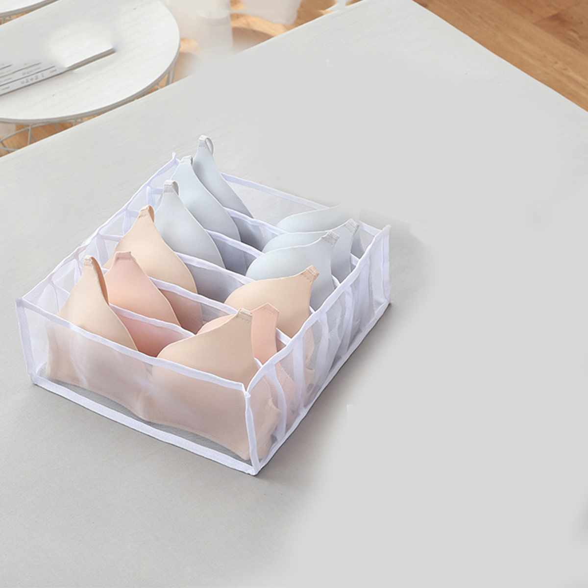 家の収納ボックスナイロンメッシュベビーハイブ引き出しオーガナ - Baby Nursery Wardrobe のレビューと価格