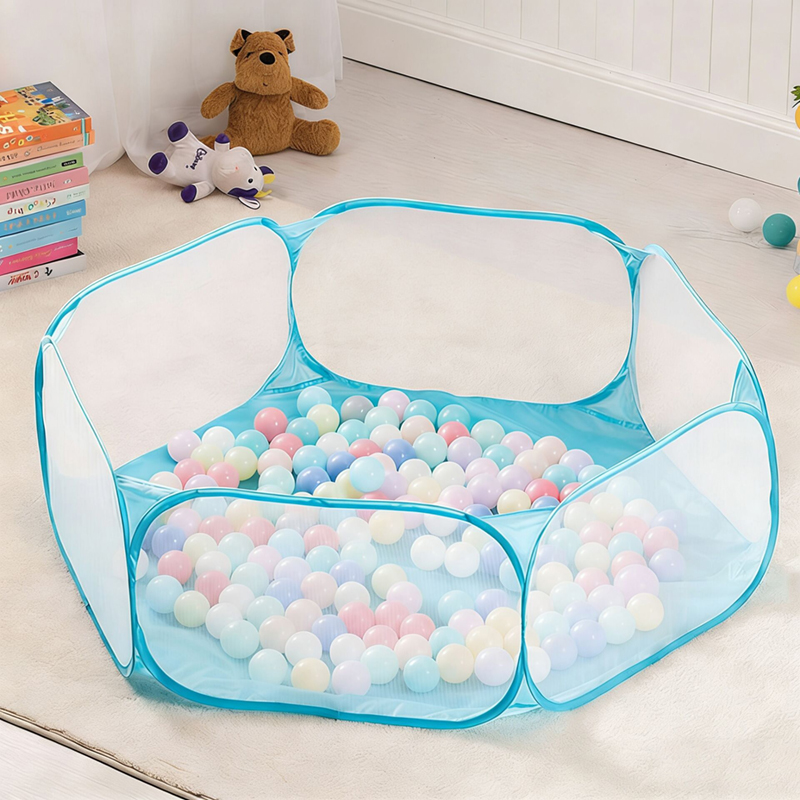 1.2Mボールピット、折りたたみ式ポータブルプレイピット、子 - Baby Nursery Boy のレビューと価格