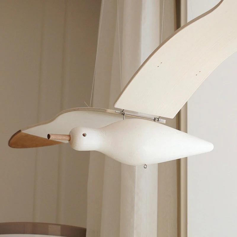 木の鳥の形をしたクリエイティブな壁掛け,子供部屋,ホテルのア - Baby Nursery Artwork のレビューと価格