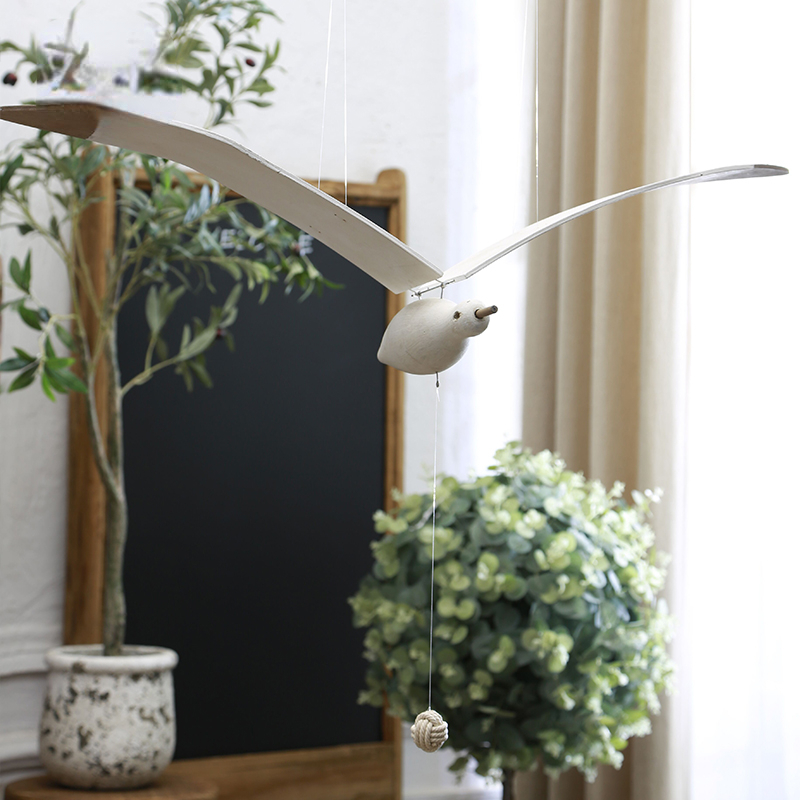 木の鳥の形をしたクリエイティブな壁掛け,子供部屋,ホテルのア - Baby Nursery Artwork のレビューと価格