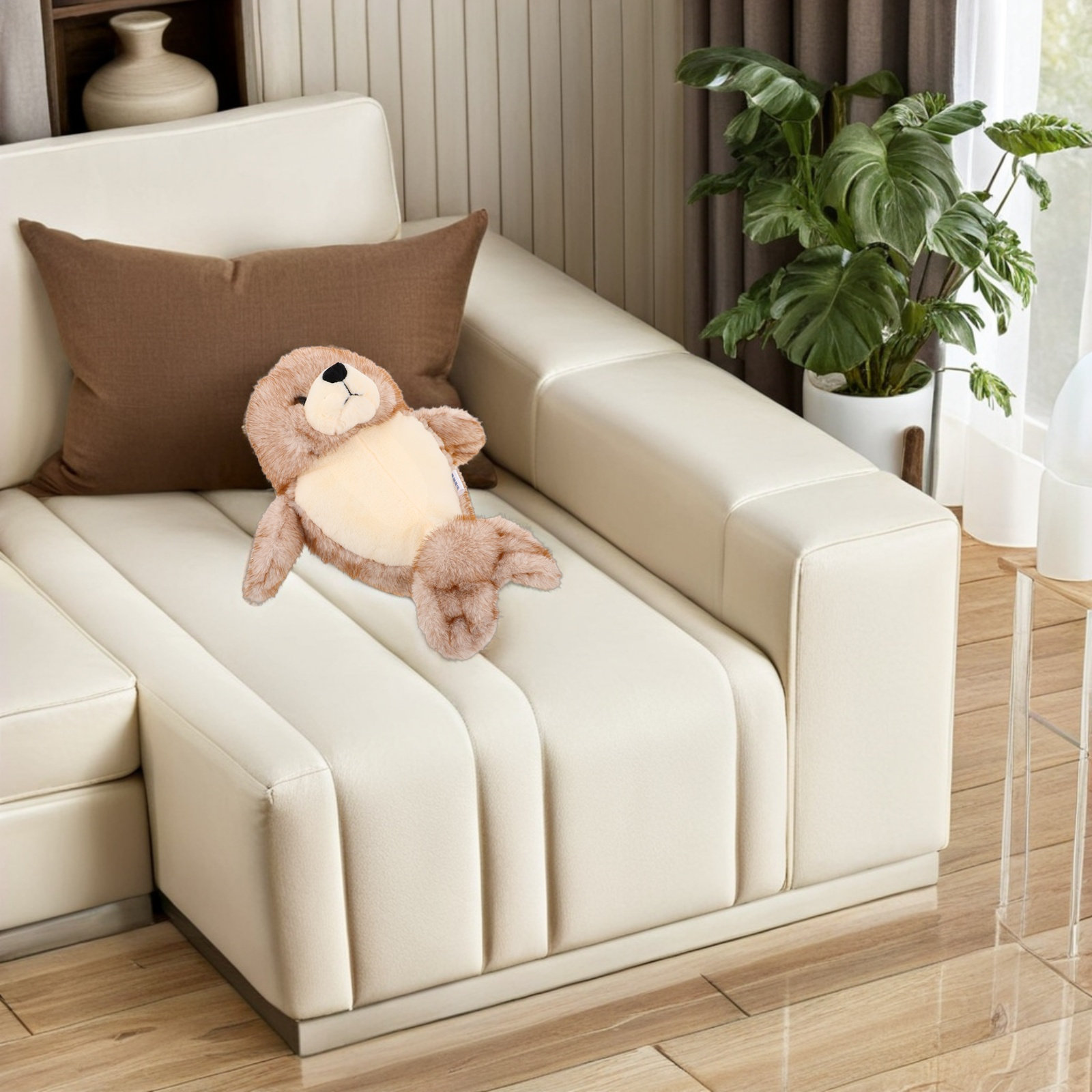 ぬいぐるみ、柔らかい、抱きしめやすい、茶色、子供部屋の装飾、 - Baby Nursery Boy のレビューと価格