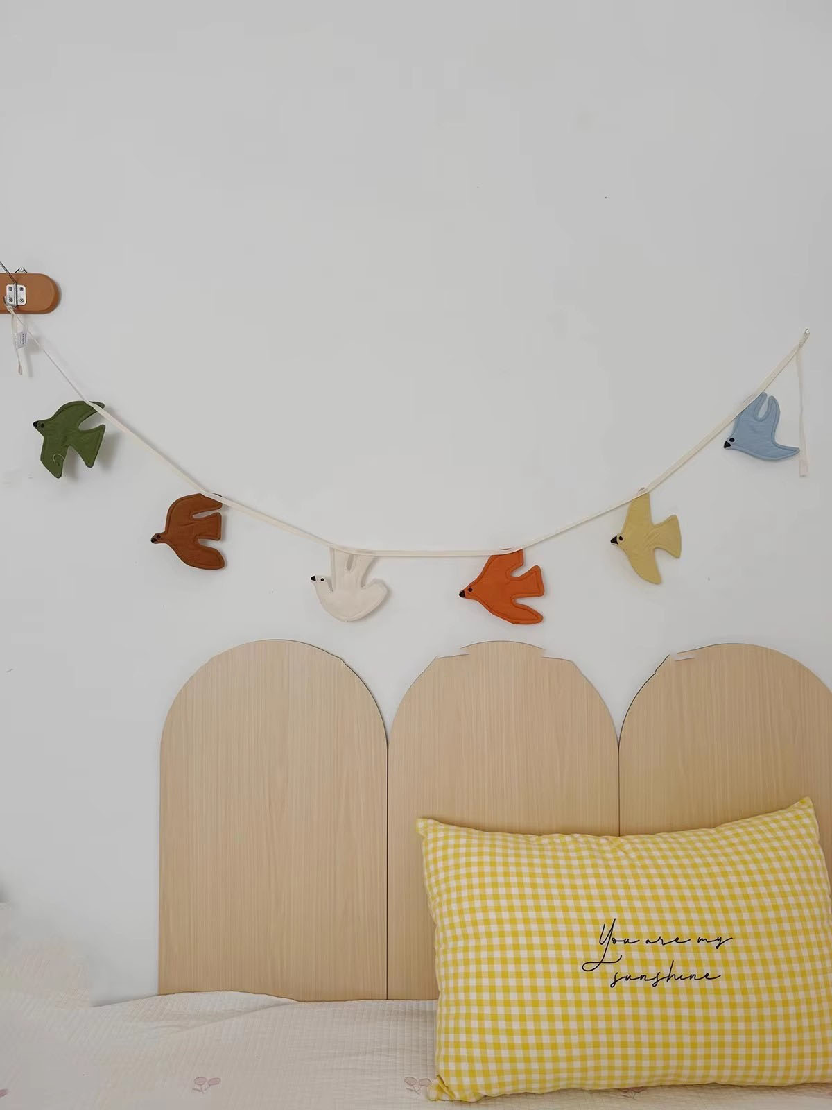 キッズルーム保育園用布製バナー鳥旗パーティーデコレーションバ - Baby Nursery Artwork のレビューと価格